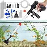 Top Truster ,Aquarium Gravel Cleaner, Fish Tank Vacuum Gravel Cleaner, Fish Tank Cleaner,Aquarium Va