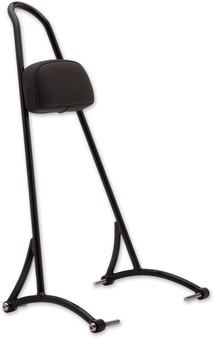 Burly Brand Black Tall Sissy Bar With Pad B13-1501B