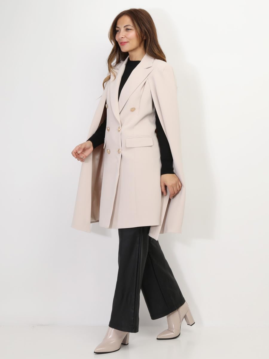 La Modeuse - Cappotto mantello medio lungo