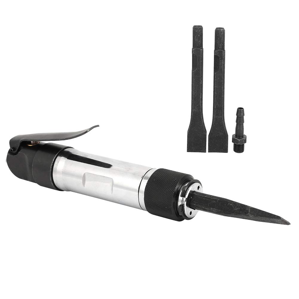 Naroote Bit a Martello Ad Aria, Martello Aria Chisel Air Hammer Pistola Pneumatica Utensile Professionale Pala Pneumatiche Utensili Attacchi per Ad CZ2 G1 / 4in 1,5J / Min