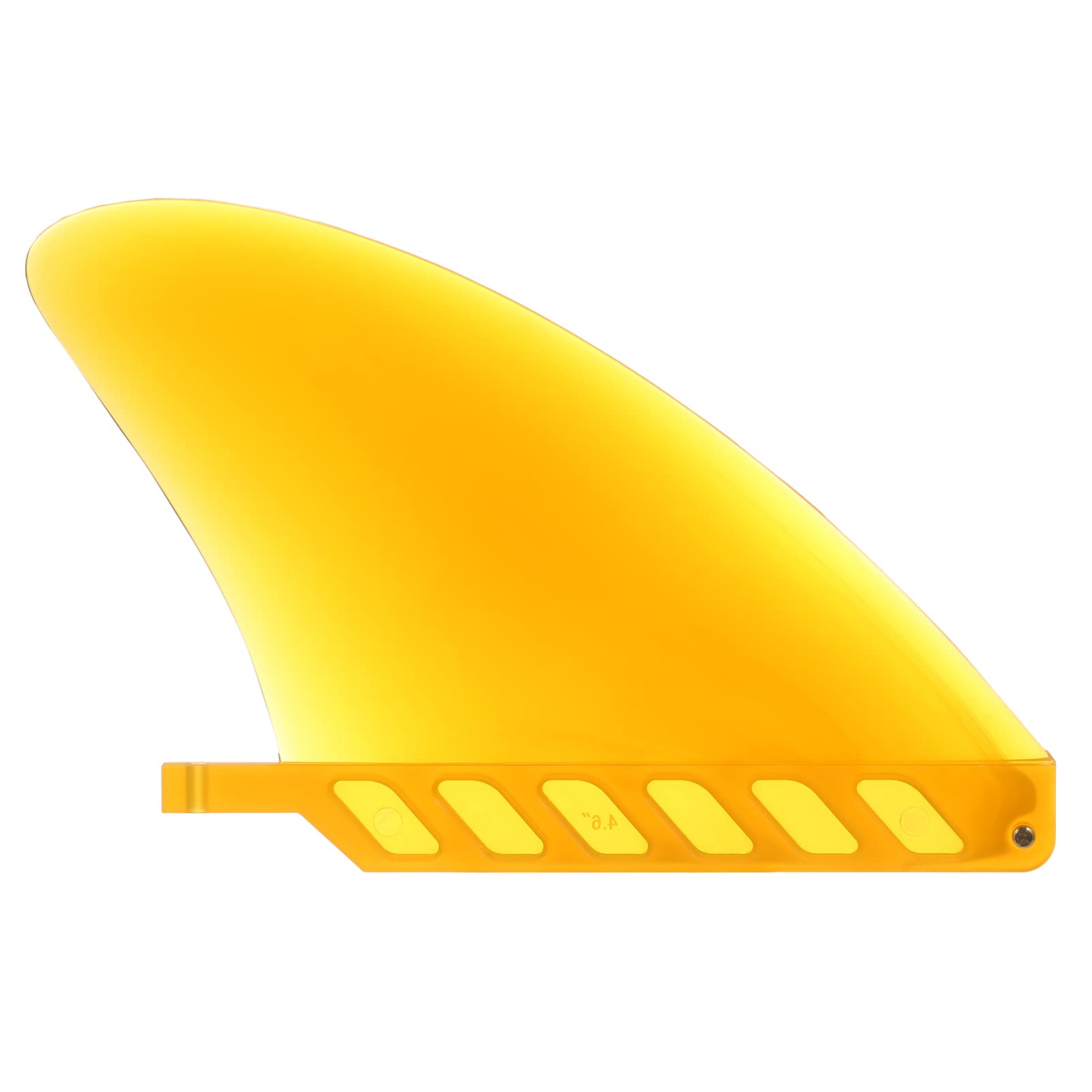 HUIOP surf fins, 4.6 Inch / 3 Inch Surfboard Fin Soft Center Fin for Inflatable SUP Paddle Board Longboard