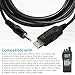 Kokorasa for Icom IC-2730 IC-2730A USB Programming Cable for IC-F3 IC-F4 IC-F11 IC-F14 IC-F15 IC-F16 IC-F21 IC-F22 IC-F24 IC-F25 IC-F26 IC-F33 IC-F34 Mobile Radi