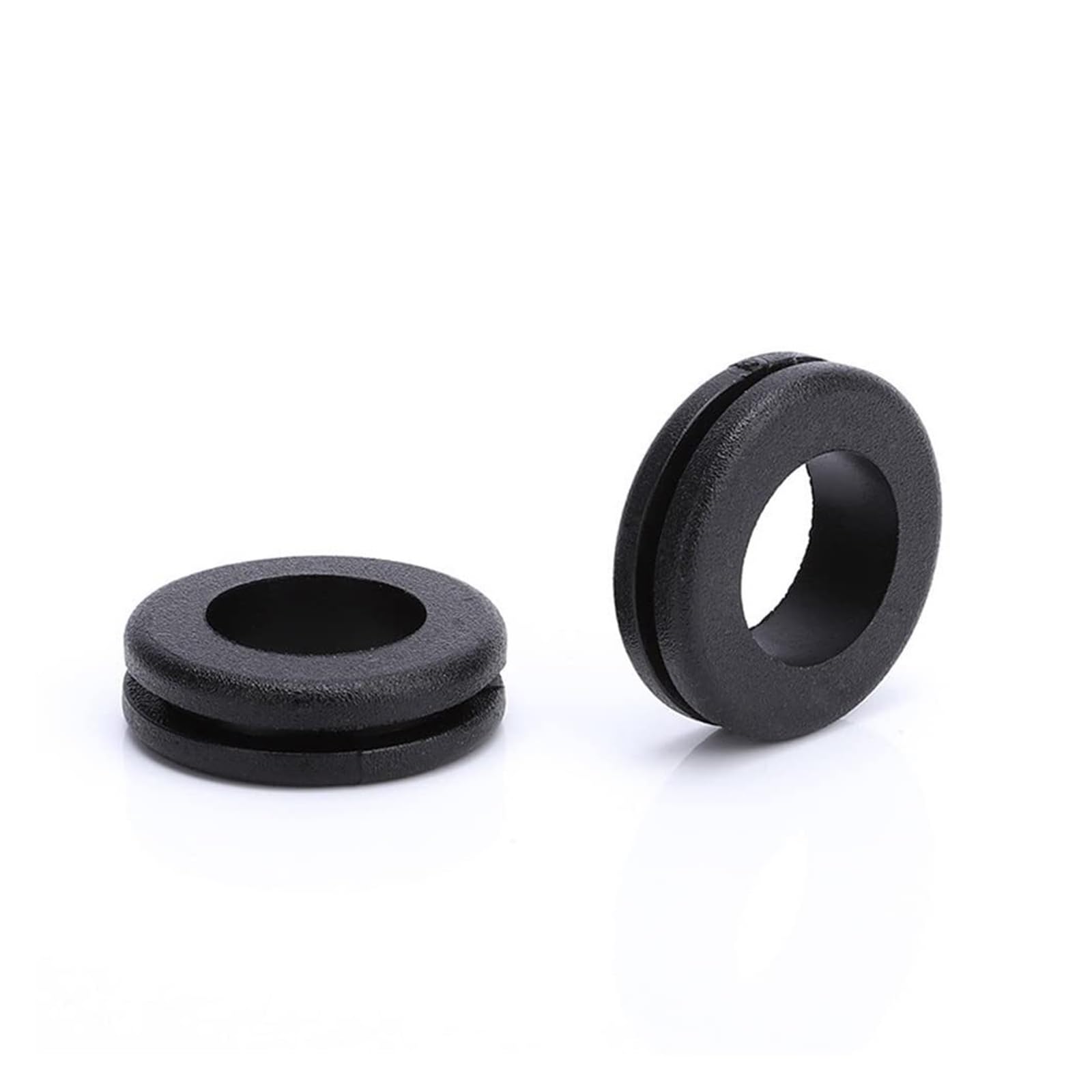 Pierścień uszczelniający Przelotki Blakc gumowe przelotki do przewodów pierścień kabel dwustronna cewka O-ring pierścień uszczelniający 3mm/4mm/5mm/6mm/7mm/8mm/10mm(50pcs,A 20mm)