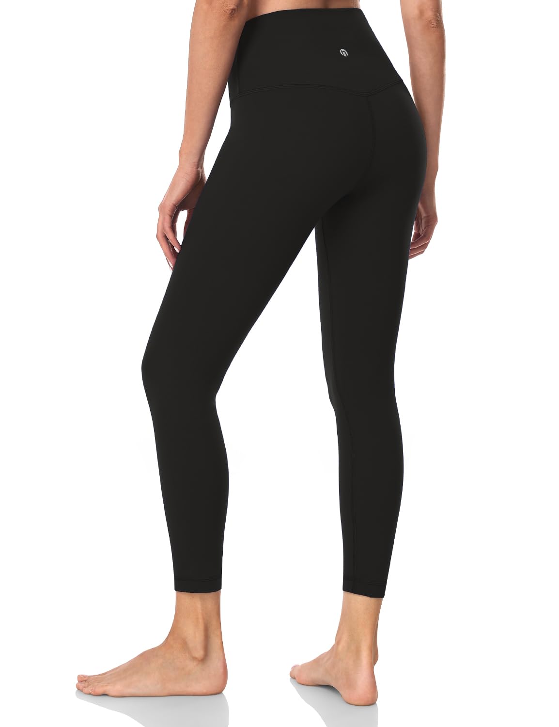 HeyNutsEssential Leggings for Women with Drawstring, High Waisted Workout Compression Yoga Pants 21''/ 25''/ 28''