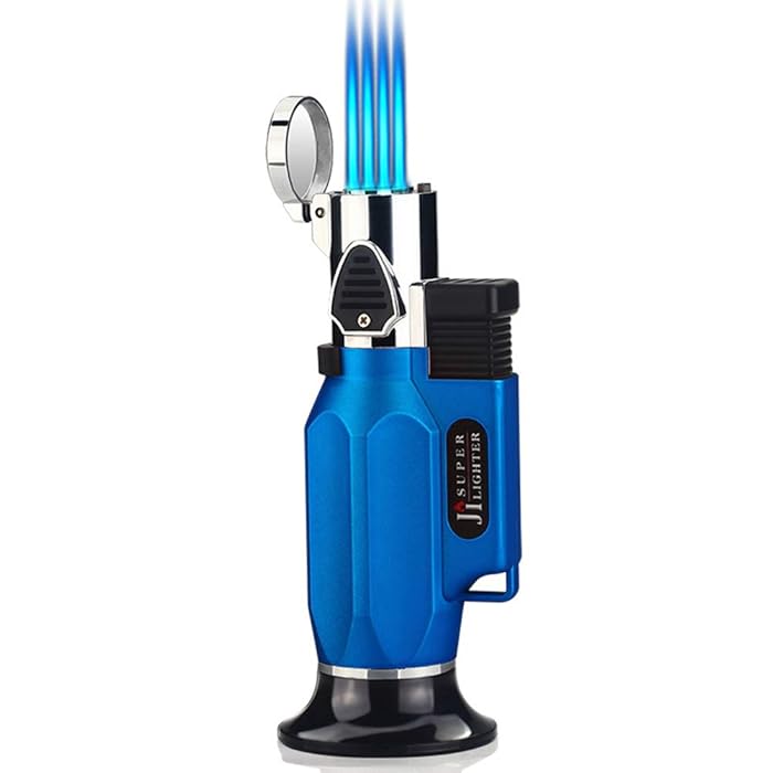 Buy Butane Lighter, JUNL Refillable Butane Torch Lighter Adjustable