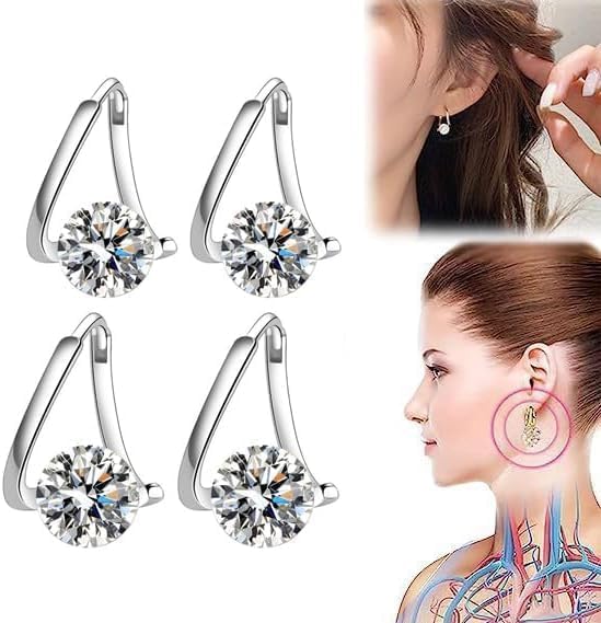 Lymphvity Germanium Earrings for Women Lymphatic Drainage Earrings Jewelry3
