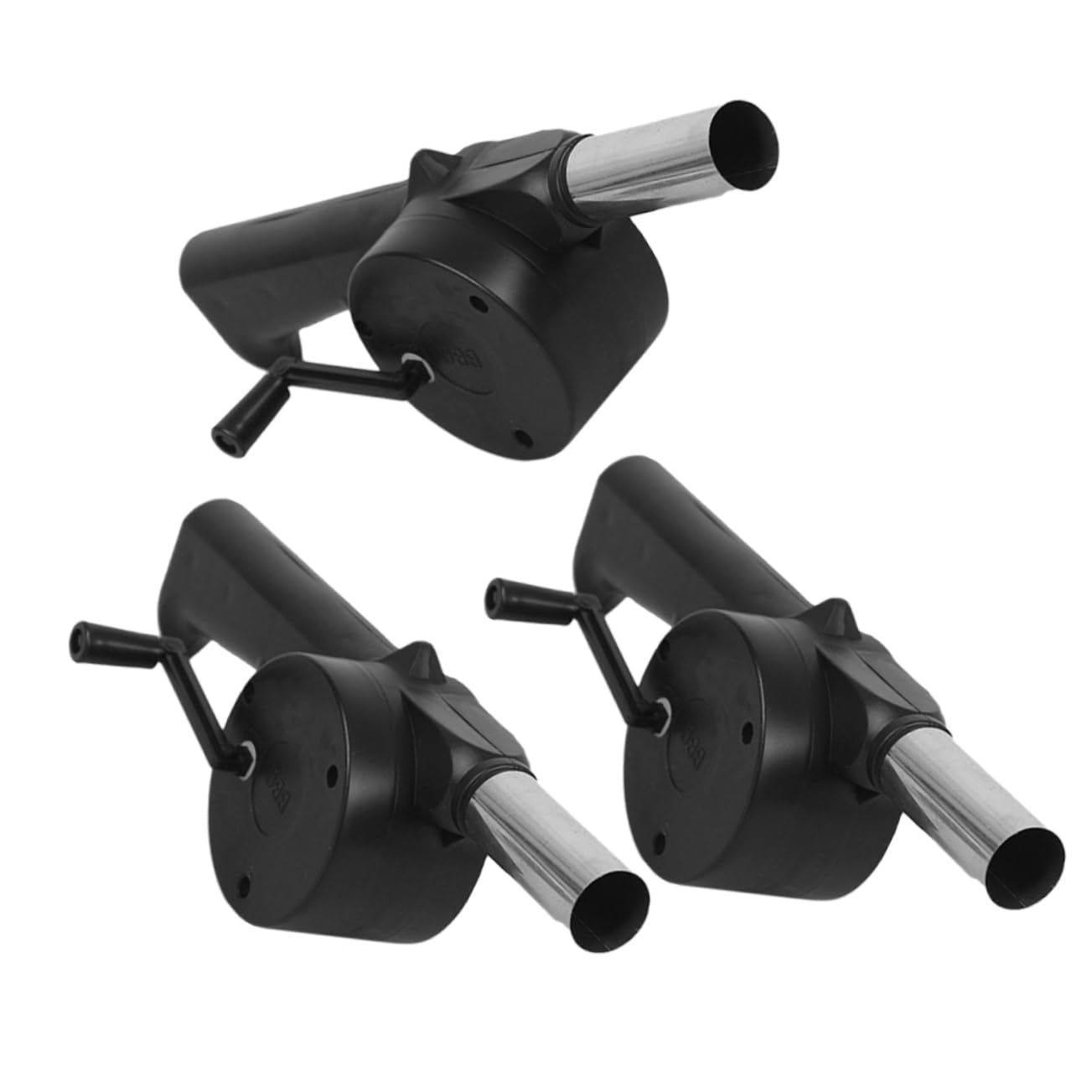 INOOMP 3Pcs Handheld Air Blower Tool Portable Camping Fan for Quick Ignition for Bbq Campfire and Outdoor Cooking Convenient Fire Starter for Outdoor Activities