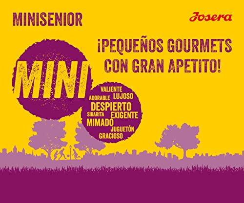 Josera - Hundefutter - 900 g - Mini Senior - Lachs - Senior Haustiere mit Kleiner Größe - Getreidefrei - Vitalität - Zahnhilfe