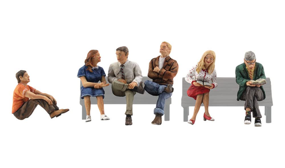 Woodland Scenics Multicolored N People Sitting