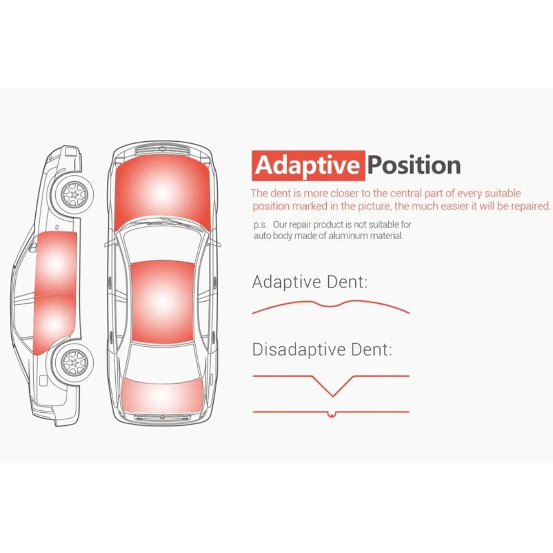 Led Paintless Dent Repair Tool z uchwytem naprawczym nagrzewnica indukcyjna auto karoseria zestaw do usuwania wgnieceń samochodowych akcesoria