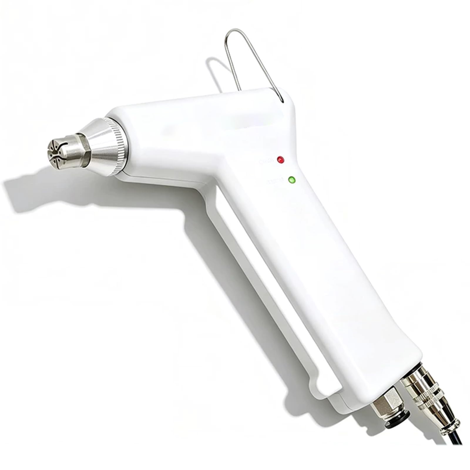 Pistola De Aire Ionizante De 70 Khz, Eliminador De Estática Portátil, con Boquilla Extraíble, Luz Indicadora De Funcionamiento, para Usar con Compresor De Aire, para La C