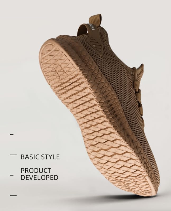 Running Shoes - Running Shoes for Men, Breathable & Non Slip Men's Sneakers, Knit Mesh Design Walking Shoes for Men, Lightweight Men's Trail Running Shoes & Workout Shoes2