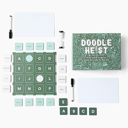 DOODLE HEIST - The Quick Drawing and Deduction Family Party Game for Kids, Teens, College Students, Adults & Families - Perfect for Fun Parties and Board Games Night with Your Group - Image 8