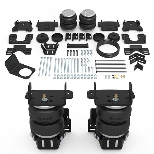 RETRUE Rear Air Bags Suspension Kit for 2017-2025 F250 F350 F450 Truck Towing, 5000 Lbs of Load