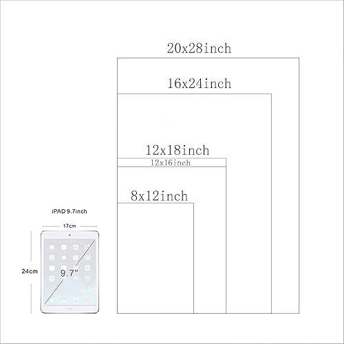 Miniatura 6 de VLOLIFE Arte de pared moderno nórdico de papel de aluminio de oro verde para sala de estar lienzo abstracto mesa de salón sin marco 16 x 24 pulgadas