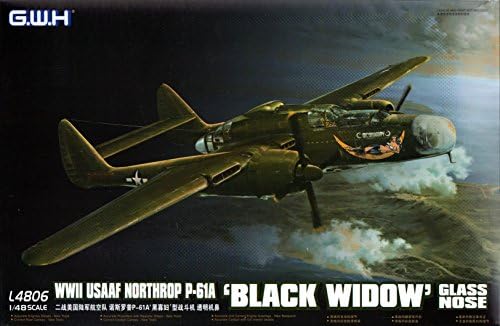 LNRL4806 1:48 Great Wall Hobby P-61A Black Widow Glass Nose [MODEL BUILDING KIT]