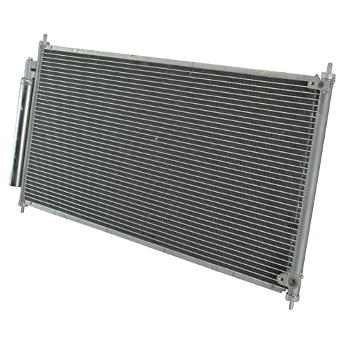 Image of TRQ A /C Condenser and Receiver Drier Assembly Compatible with 2013-17 Honda Accord EX EX-L LX LX-S 13-17 Honda Accord Sport 13-17 Sport Special Edition Touring