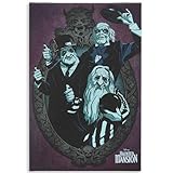 Disney Haunted Mansion Hitchhiking Ghosts Gallery Wrapped Canvas Wall Decor - Spooky Haunted Mansion Wall Art for Home Decorating