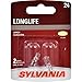 SYLVANIA 24 Long Life Miniature Bulb, (Contains 2 Bulbs)