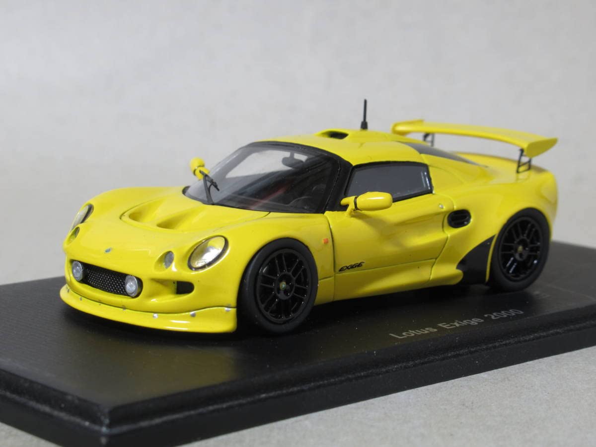 Amazon | 1/43 ロータス エキシージ 2000 イエロー | ミニカー・ダイ