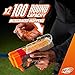NERF Pro Gelfire Dual Wield Pack, 2 Blasters, No-Prime Firing, 5000 Gelfire Rounds, 2X 100 Round Integrated Hoppers, 2 Eyewear, Ages 14 & Up