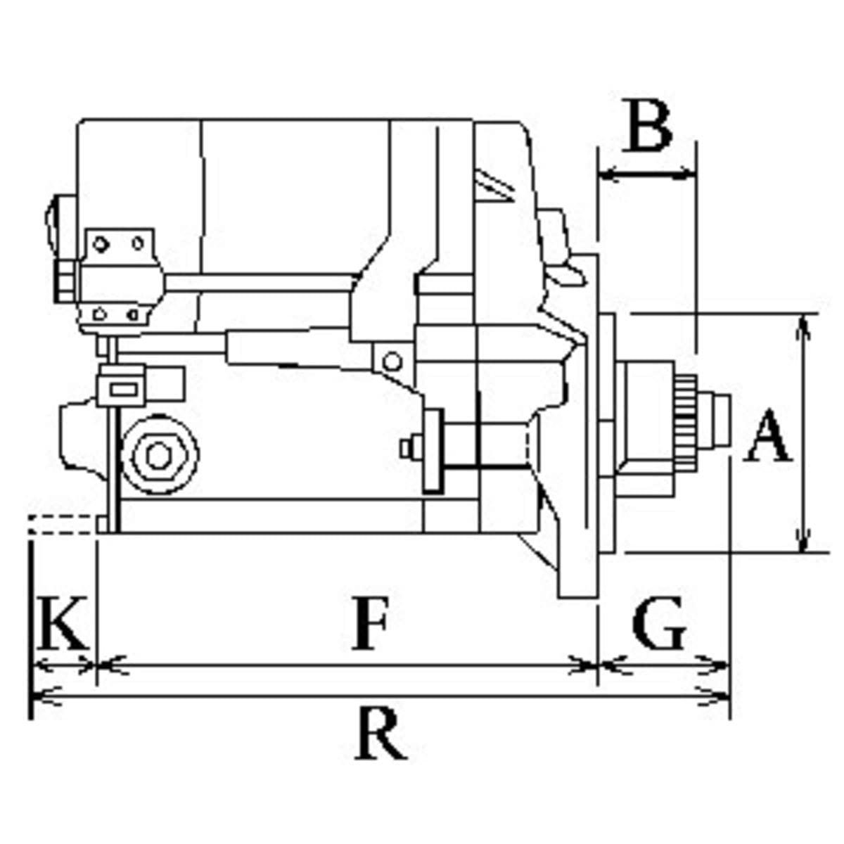 HC-Cargo Motorino d'avviamento F032114762
