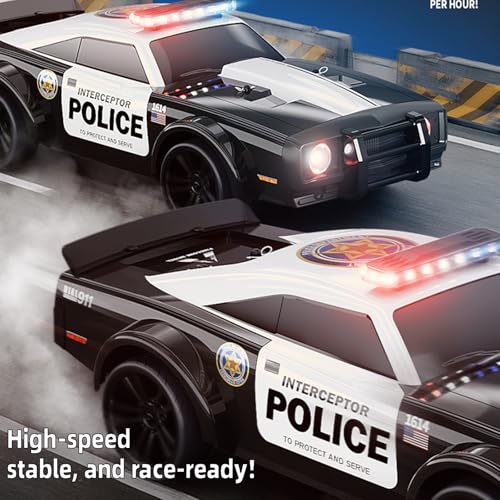 Auto RC Drift 1:16 4WD con Luces y Neumáticos Drift miniatura 6