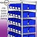 Akro-Mils 30237 AkroBins Plastic Storage Bins, Space-Saving Stackable Bins for Garage, Pantry, Craft Organization, 9
