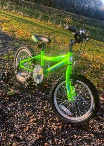 ProbikeUltrabot 16 Neon Green Bike