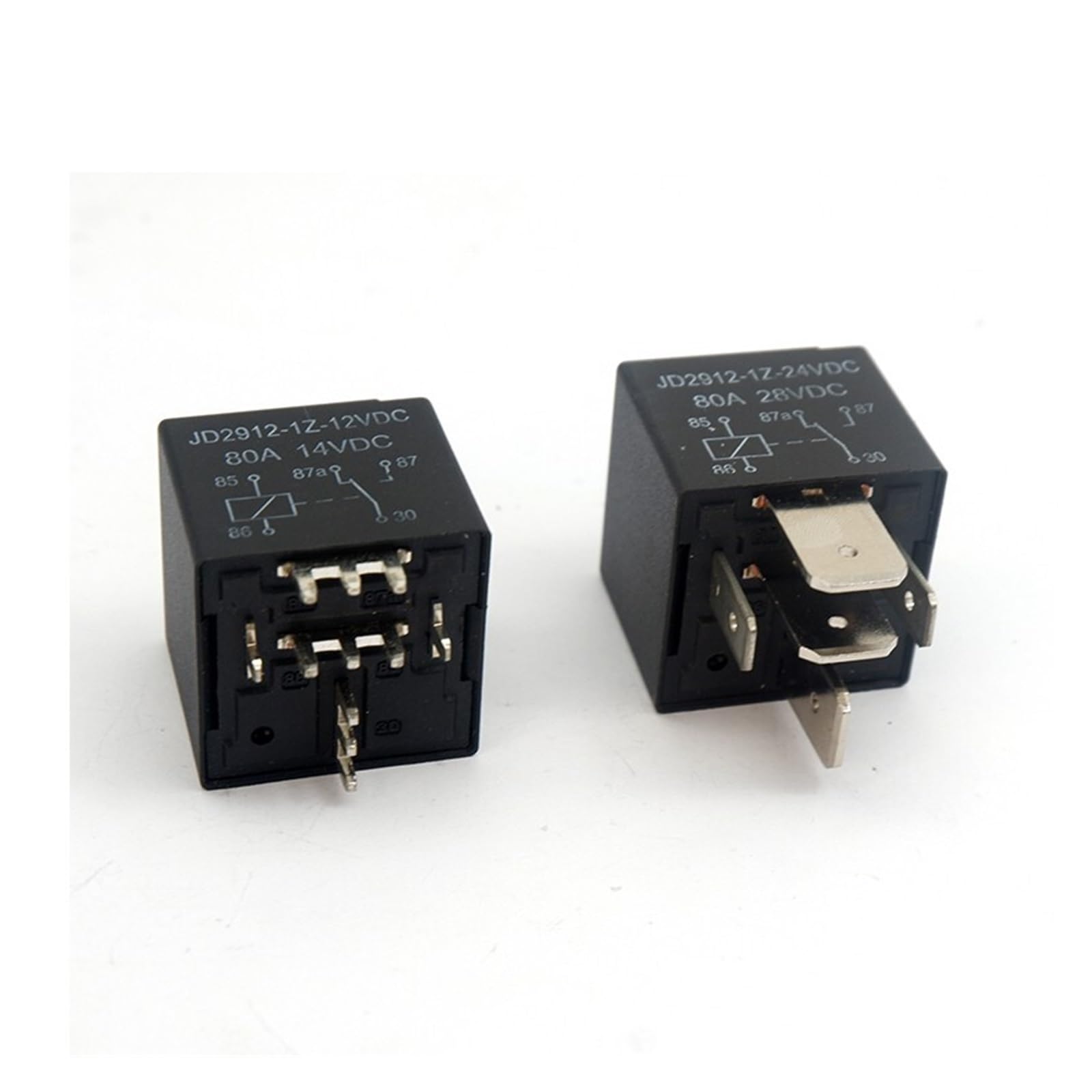Relé automotriz 80A 24V de 4 pines para solucionar caídas de tensión en PCB 4