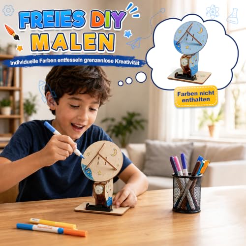 ADUSRIZ Weltraum Experimentierkasten ab 8+, Experimente für Kinder ab 8-14 – Ansicht 6