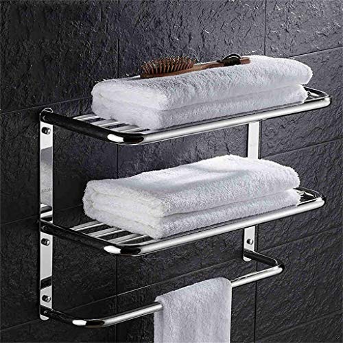 Porte-serviettes salle de bain étagère cuisine sustowel rail 770mm - 7