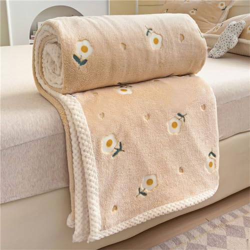 Highdi Kuscheldecke Flauschig Warm, Kawaii Warme Wohndecke Kinder Decke Flauschige Couchdecke Überwurf Fleecedecke als Tagesdecke Sofadecke Bett oder...
