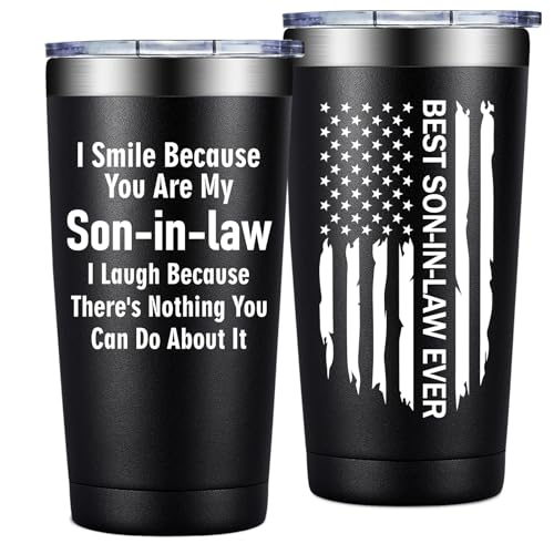 Grifarny Son in Law Gifts - Christmas, Fathers Day, Birthday Gifts for Son in Law - I...