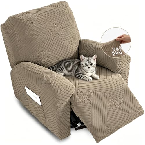 Fundas para sillas reclinables NORTHERN BROTHERS protector de asiento ajustable gris 2