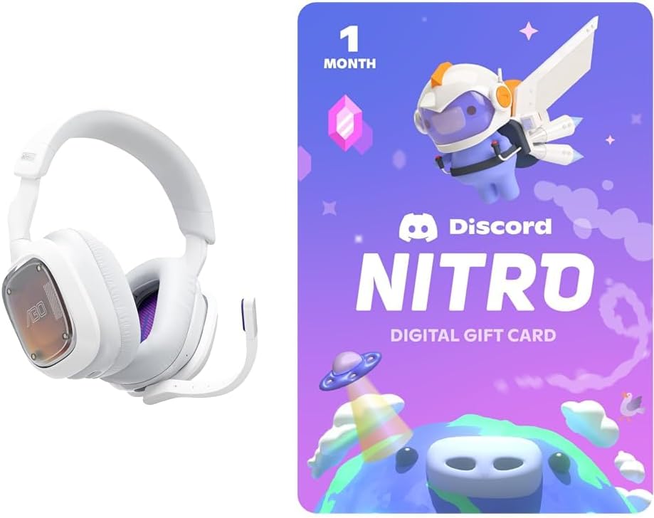 Logitech G Astro A30 Lightspeed Wireless Gaming Headset, Bluetooth, Dolby Atmos/3D Audio Compatible, Detachable Boom, 27h Battery, for Xbox, PS5, PS4, Nintendo Switch, PC, Android Blue