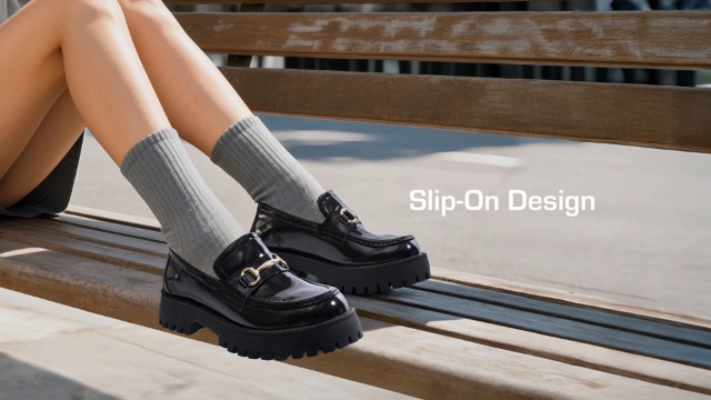 Mocassins à Plateforme Avec Fourrure Ronde Pour Femme,chaussures à Enfiler,baskets Décontractées