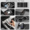 8PCS Console Organizer for Tesla Model Y/3 Accessories - 5