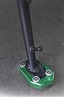 Vista 2 de SCUUBE Para Kawasaki para Versys 650 2007-2009 Soporte lateral de pie de motocicleta Almohadilla de extensión de soporte CNC Placa de soporte Negro