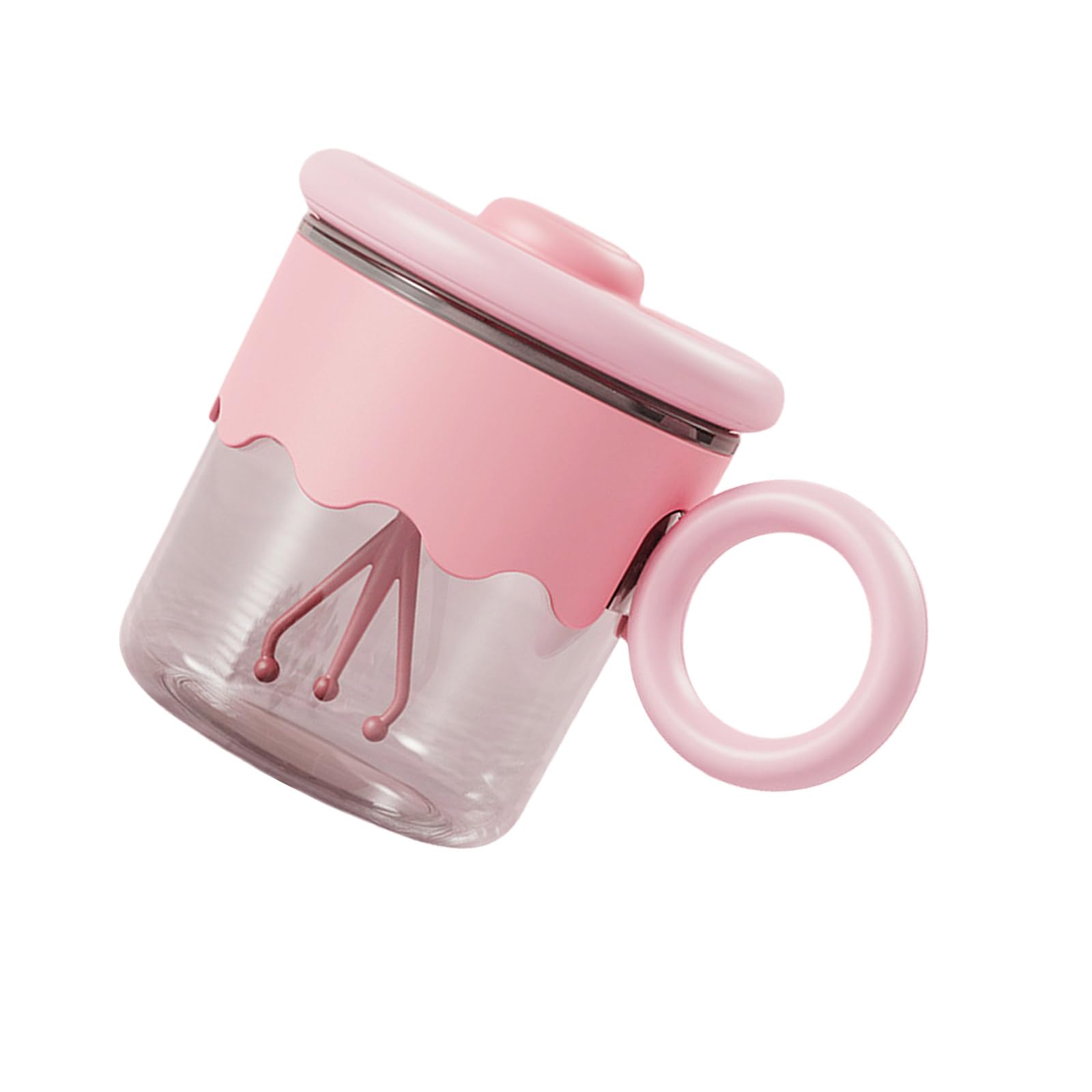 Kalttoy Automatic Mixing Coffee Mug with Lid and Handle USB Rechargeable Stirring Beverage Mixer Cup Drinkware USB Rechargeable Coffee Cup