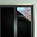 ZHMR Blackout Window Film, Static Cling Privacy Protection Anti-UV and Sun Blocking Heat Control Window Sticker 17.3 x 78.7 Inches