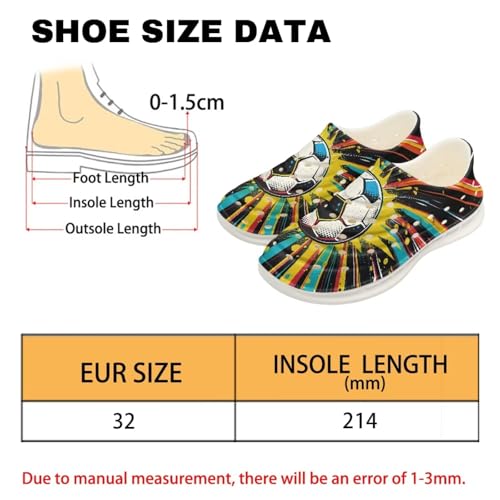 Unisex Kids Slip on Sneakers Water Shoes for Boys Lightweight Kids Classic Graphic Clogs for Pool Beach Swim3
