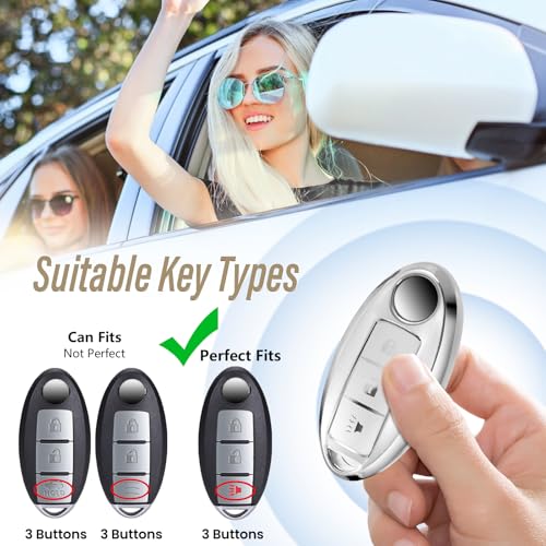 Image of for Nissan Key Fob Cover NS-A1A2A3