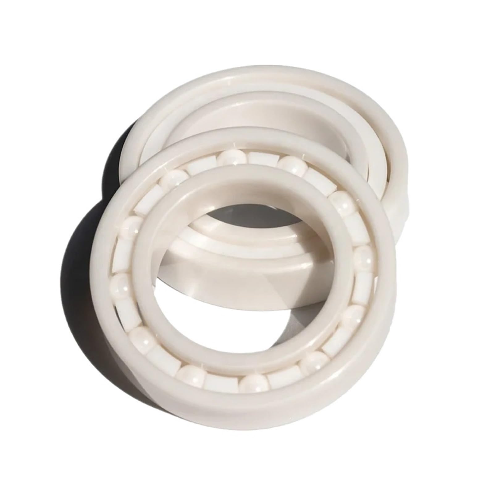 CLBSWYEJK 1pcs 6207 size 35 * 72 * 17mm Full ceramic bearings ZrO2 Zirconia ball bearings Turn smoothly oilless