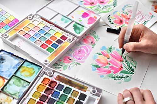 Aquarela em Pastilha KOI Sakura 24 Cores