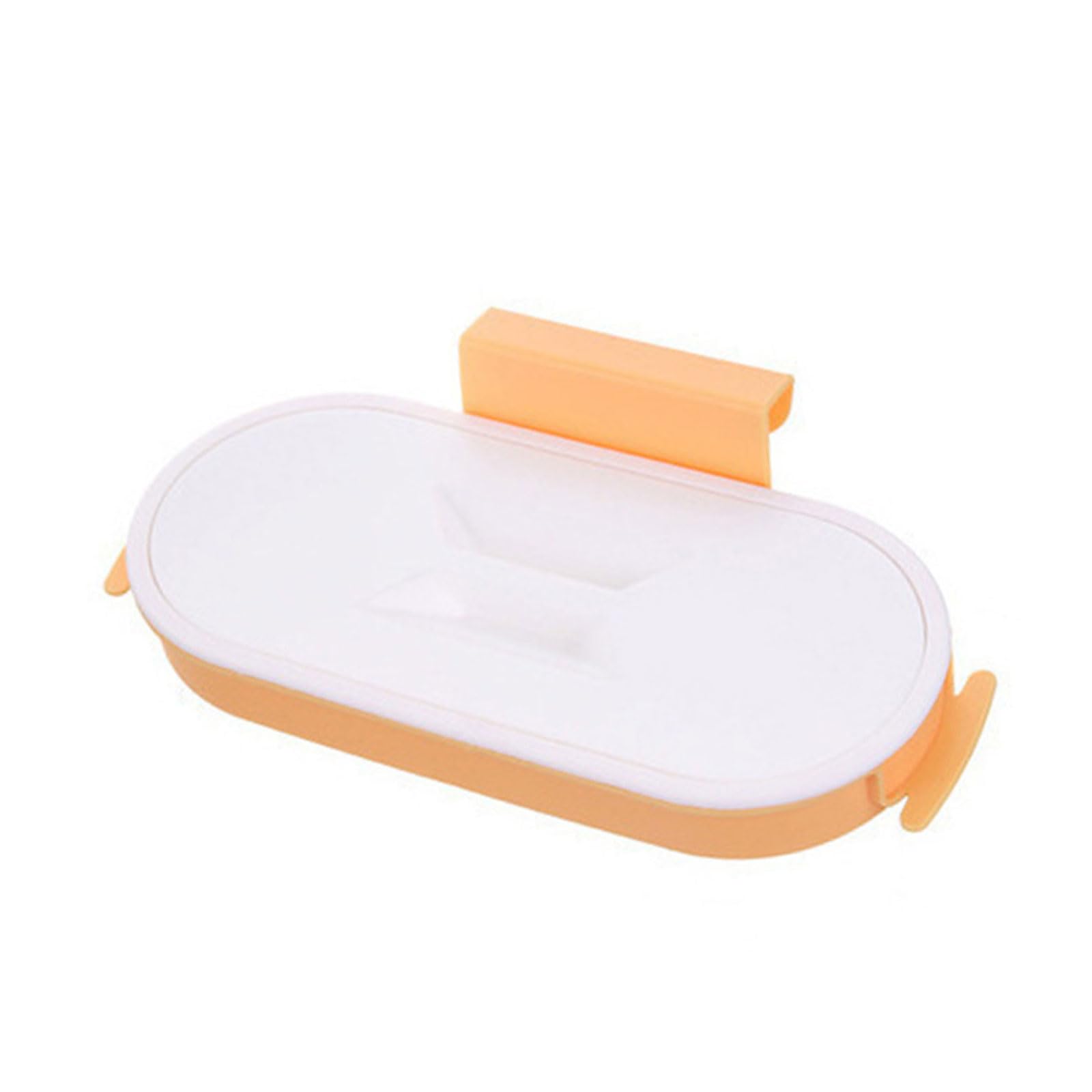 WEILWH Garbage Bag Holder Kitchen Cupboard Hanging Bag Trash Can Waste Bin Rack Holder Kitchen Tool Wall Mounted Waste Bin