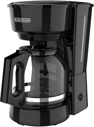 BLACK+DECKER 12-Cup Coffee Maker with Easy On/Off Switch, Easy Pour,