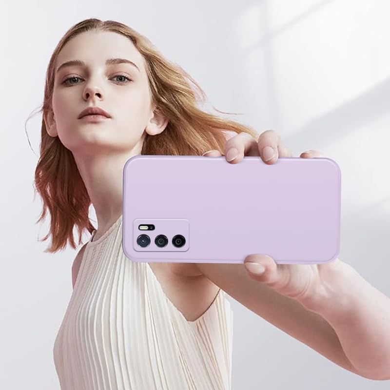 WOKEZ Ultratunt Silikonskydd för Xiaomi Poco M6 Pro 5G - Lila