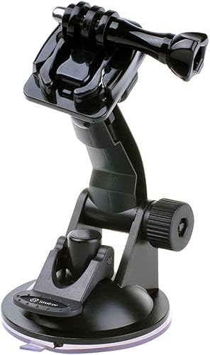 Miniatura 2 de Smatree Soporte de ventosa compatible con cámara de acción G*pro 12/11/10/9/8/7/6/5/4/3+/3/sesión/DJI OSMO Action 4/3