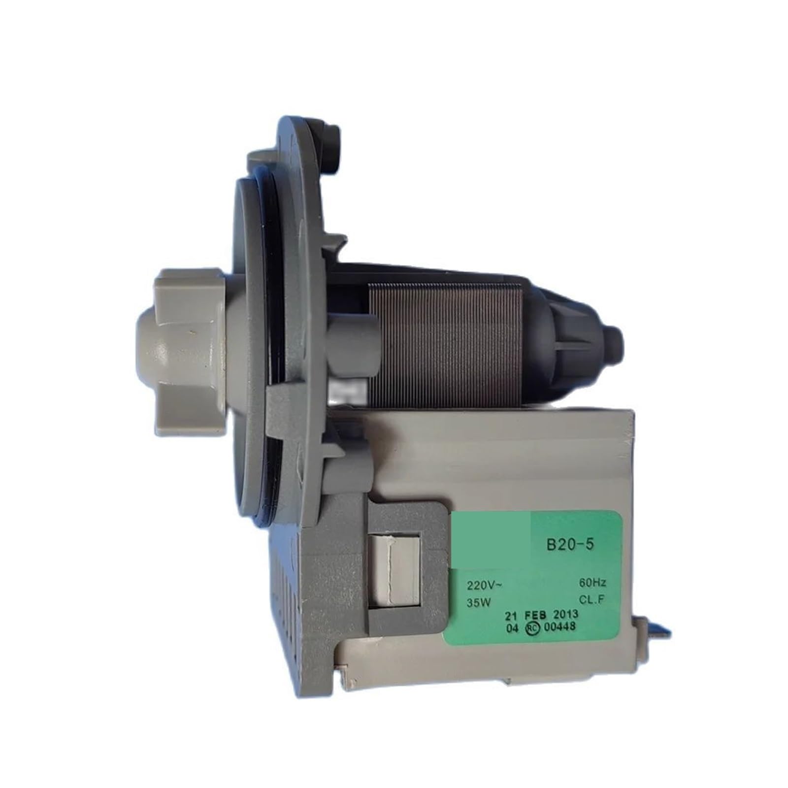 Drain Pump Motor Washing Machine Washer, Compatible for Samsung，B20-5 220V 60Hz 35W DC31-00030B Drainage Parts